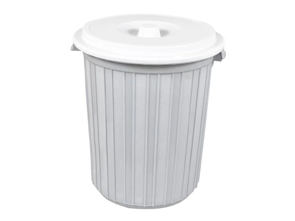 تصویر سطل ساده 1 طوسی