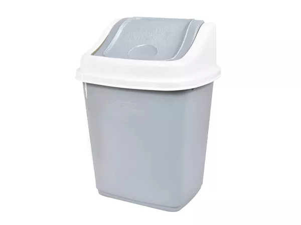 تصویر سطل بادبزنی دلتا متوسط طوسی