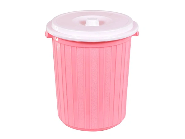 تصویر سطل ساده 3 صورتی