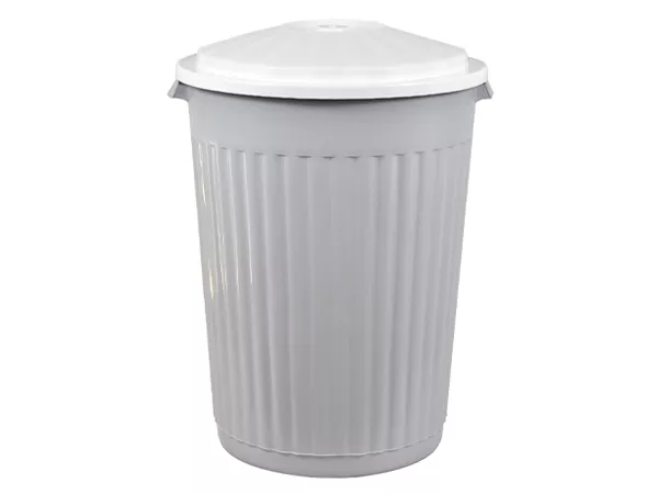 تصویر سطل هرکول 100 لیتری طوسی