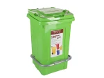 تصویر سطل زباله پلاستیکی 20 لیتری پدالدار سبز