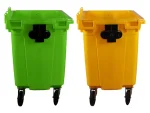 تصویر سطل زباله ۶۶۰ لیتری